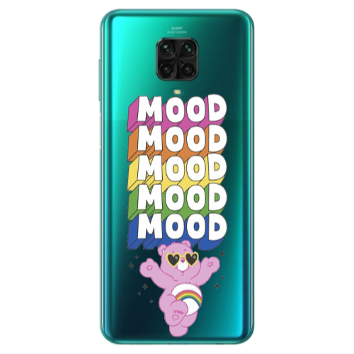 Xiaomi Redmi Note 9S Mood Transparent Silicone TPU Θήκη