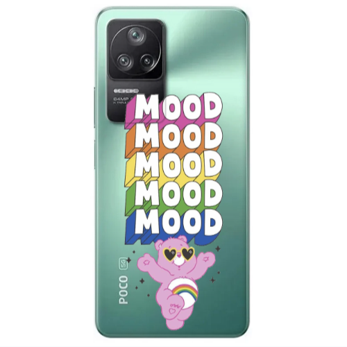 Xiaomi Poco F4 Mood Transparent Silicone TPU Θήκη