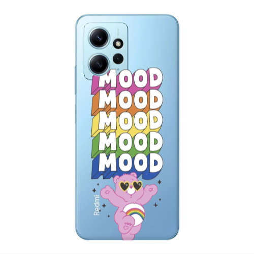 Xiaomi Redmi Note 12 4G Mood Transparent Silicone TPU Θήκη
