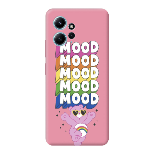 Xiaomi Redmi Note 12 4G Mood Pink Colored Silicone TPU Θήκη