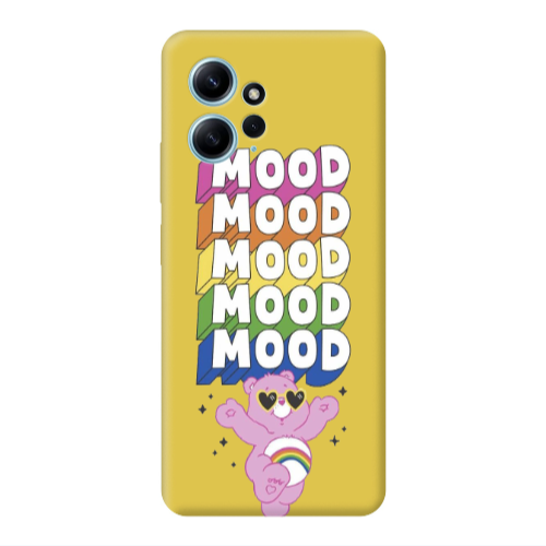 Xiaomi Redmi Note 12 4G Mood Yellow Colored Silicone TPU Θήκη
