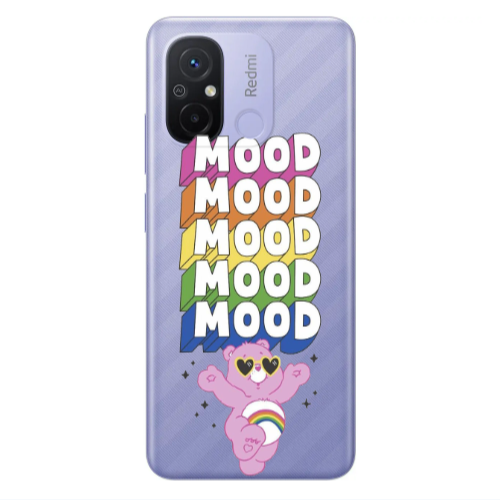 Xiaomi Redmi 12C Mood Transparent Silicone TPU Θήκη
