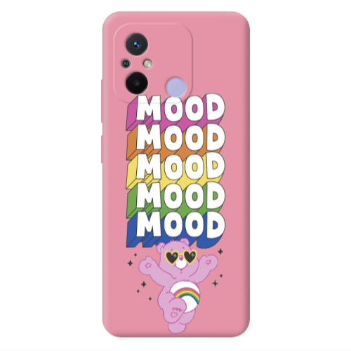 Xiaomi Redmi 12C Mood Pink Colored Silicone TPU Θήκη