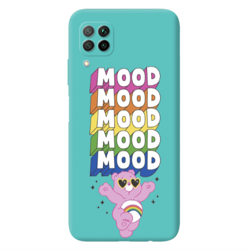 Huawei P40 Lite Mood Turquoise Colored Silicone TPU Θήκη
