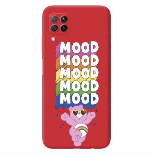 Huawei P40 Lite Mood Red Colored Silicone TPU Θήκη