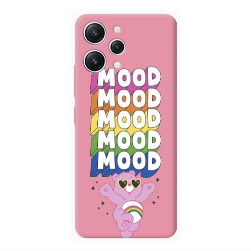 Xiaomi Redmi 12 Mood Pink Colored Silicone TPU Θήκη