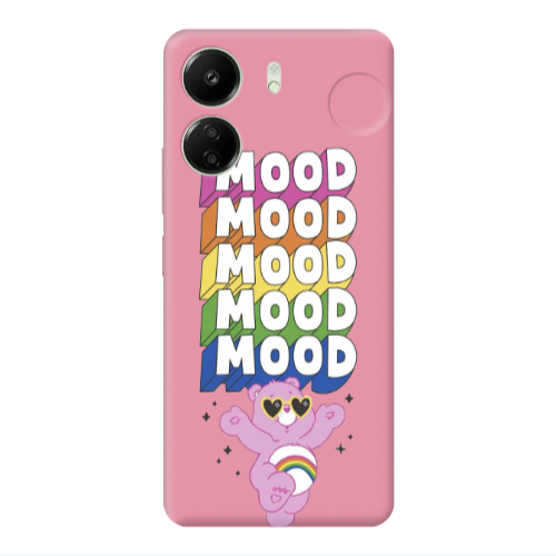 Xiaomi Redmi 13C Mood Pink Colored Silicone TPU Θήκη