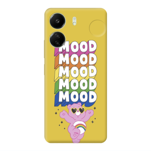 Xiaomi Redmi 13C Mood Yellow Colored Silicone TPU Θήκη