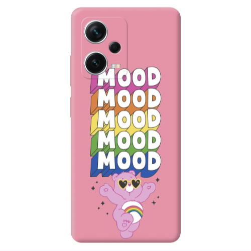 Xiaomi Poco X5 Mood Pink Colored Silicone TPU Θήκη