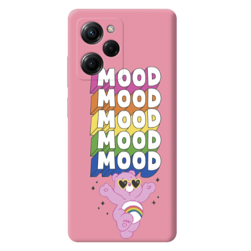 Xiaomi Poco X5 Pro Mood Pink Colored Silicone TPU Θήκη