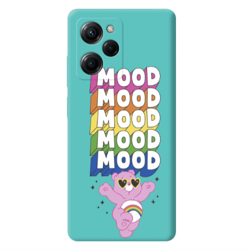 Xiaomi Poco X5 Pro Mood Turquoise Colored Silicone TPU Θήκη