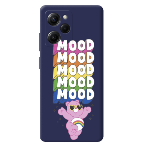 Xiaomi Poco X5 Pro Mood Dark blue Colored Silicone TPU Θήκη