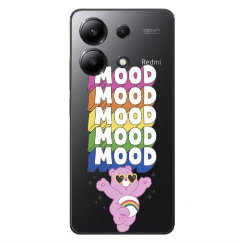 Xiaomi Redmi Note 13 4G Mood Transparent Silicone TPU Θήκη