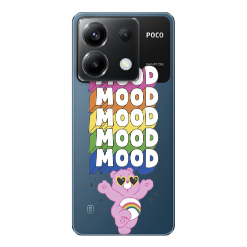 Xiaomi Poco X6 5G Mood Transparent Silicone TPU Θήκη