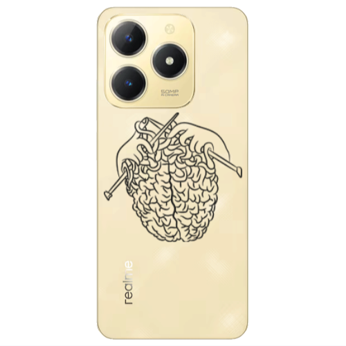 Realme C61 Find Yourself 8 Transparent Silicone TPU Θήκη