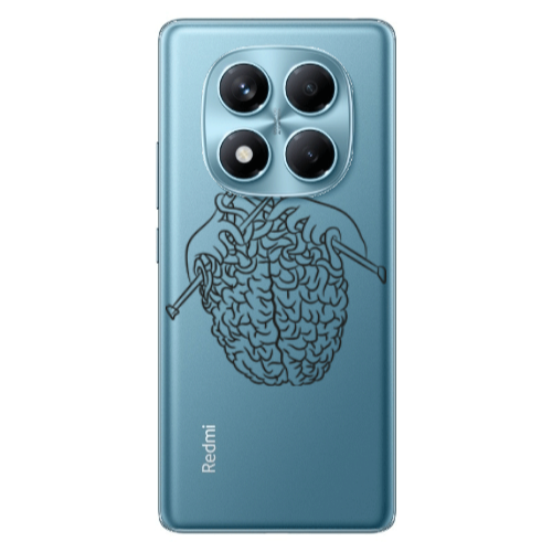 Xiaomi Redmi Note 14 Pro Find Yourself 8 Transparent Silicone TPU Θήκη