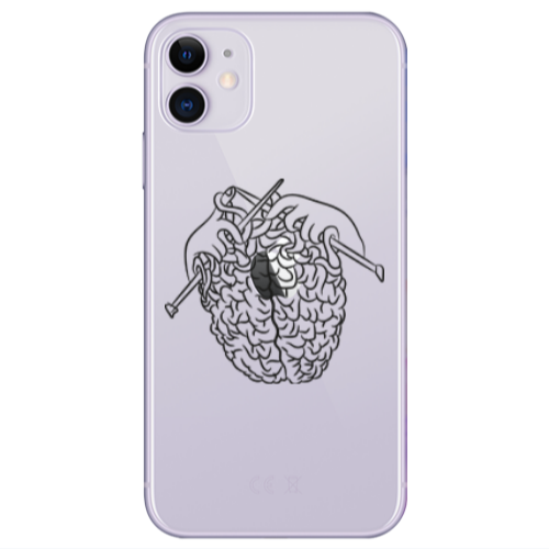 Apple iPhone 11  Find Yourself 8 Transparent Silicone TPU Θήκη