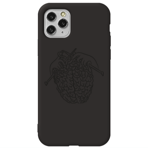 Apple iPhone 11 Pro Find Yourself 8 Black Colored Silicone TPU Θήκη