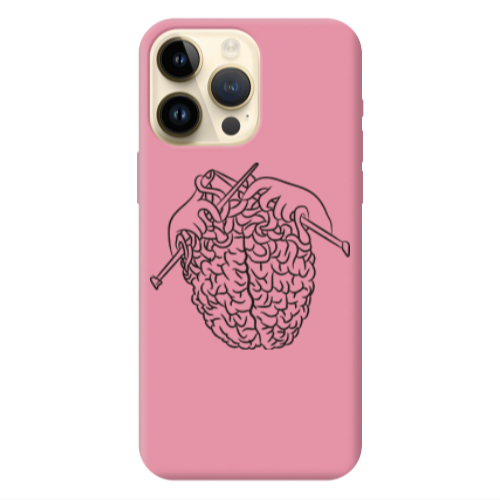 Apple iPhone 13 Pro Max Find Yourself 8 Pink Colored Silicone TPU Θήκη