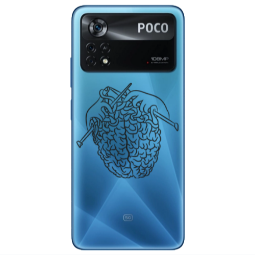 Xiaomi Poco X4 Pro Find Yourself 8 Transparent Silicone TPU Θήκη