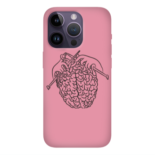 Apple iPhone 14 Pro  Find Yourself 8 Pink Colored Silicone TPU Θήκη
