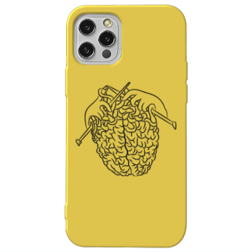 Apple iPhone 13 Pro Find Yourself 8 Yellow Colored Silicone TPU Θήκη