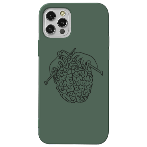 Apple iPhone 13 Pro Find Yourself 8 Dark Green Colored Silicone TPU Θήκη