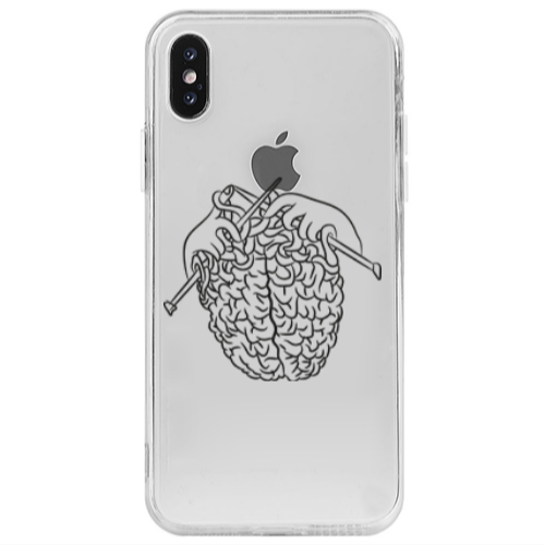 Apple iPhone Xs Max Find Yourself 8 Transparent Silicone TPU Θήκη