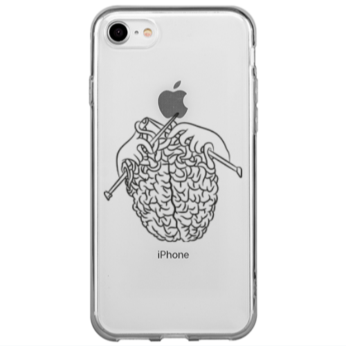Apple iPhone 7 Find Yourself 8 Transparent Silicone TPU Θήκη