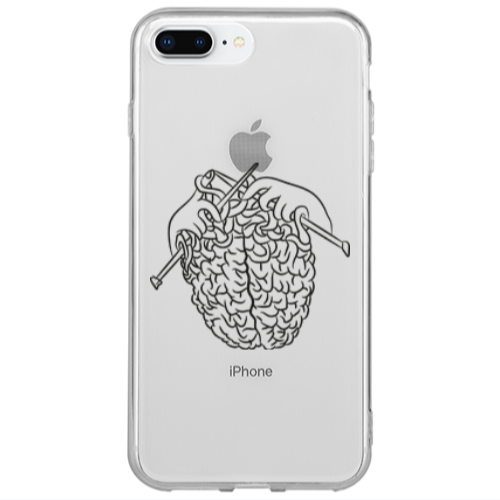 Apple iPhone 7 Plus Find Yourself 8 Transparent Silicone TPU Θήκη