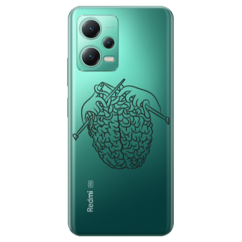 Xiaomi Redmi Note 12 Pro 5G Find Yourself 8 Transparent Silicone TPU Θήκη