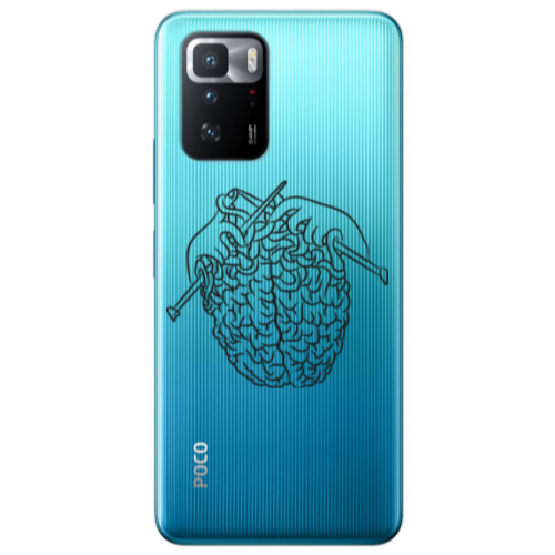Xiaomi Poco X3 GT Find Yourself 8 Transparent Silicone TPU Θήκη