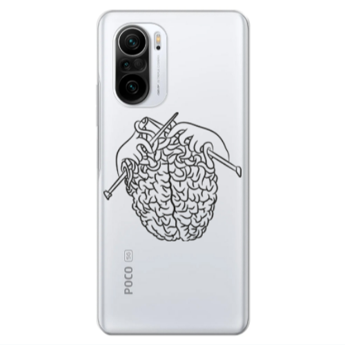 Xiaomi Poco F3 Find Yourself 8 Transparent Silicone TPU Θήκη