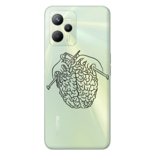 Realme C35 Find Yourself 8 Transparent Silicone TPU Θήκη