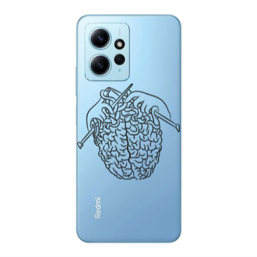 Xiaomi Redmi Note 12 4G Find Yourself 8 Transparent Silicone TPU Θήκη