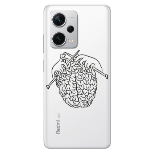 Xiaomi Redmi Note 12 5G Find Yourself 8 Transparent Silicone TPU Θήκη