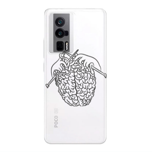 Xiaomi Poco F5 Pro Find Yourself 8 Transparent Silicone TPU Θήκη