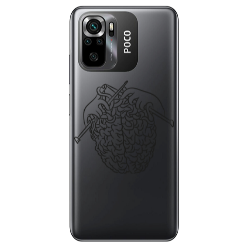Xiaomi Poco M5 s Find Yourself 8 Transparent Silicone TPU Θήκη