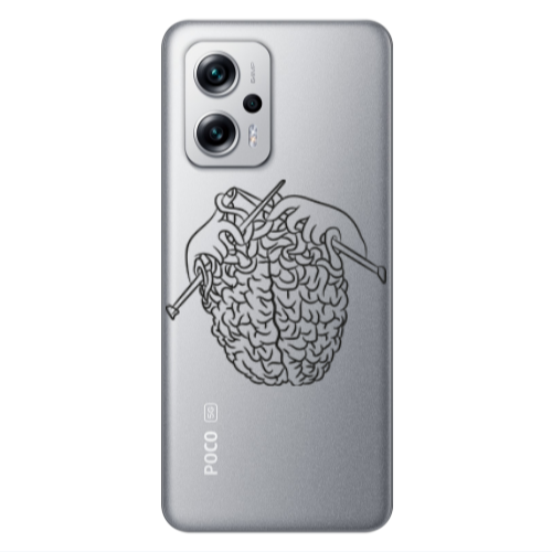Xiaomi Poco X4 GT Find Yourself 8 Transparent Silicone TPU Θήκη
