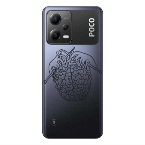 Xiaomi Poco X5 Find Yourself 8 Transparent Silicone TPU Θήκη