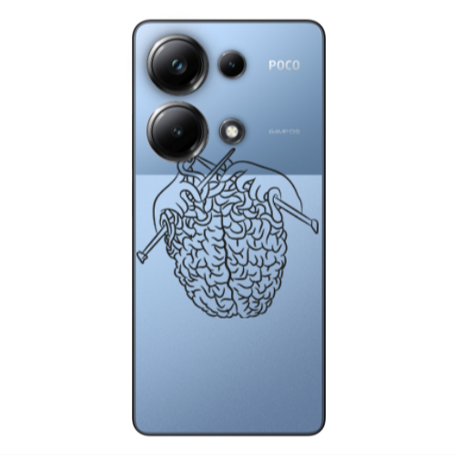 Xiaomi Poco M6 Pro 4G Find Yourself 8 Transparent Silicone TPU Θήκη