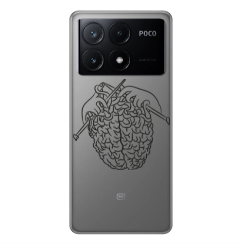 Xiaomi Poco X6Pro 5G Find Yourself 8 Transparent Silicone TPU Θήκη