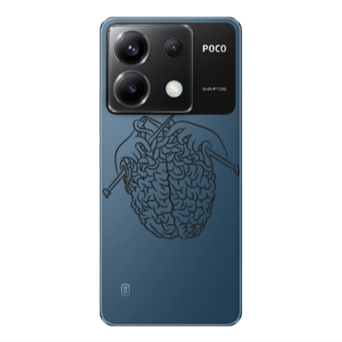 Xiaomi Poco X6 5G Find Yourself 8 Transparent Silicone TPU Θήκη