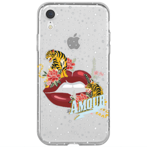 Apple iPhone Xr Amour Transparent Silicone TPU Θήκη