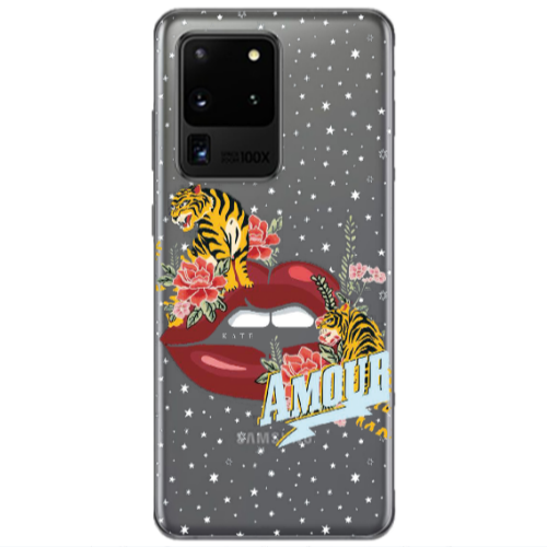 Samsung S20 Ultra Amour Transparent Silicone TPU Θήκη