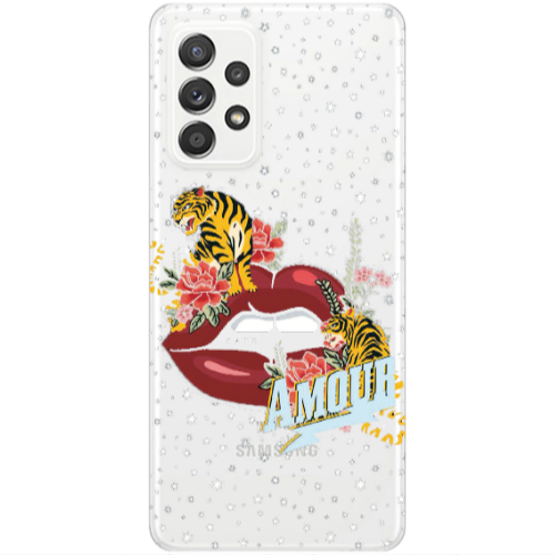 Samsung A53 Amour Transparent Silicone TPU Θήκη