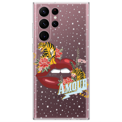 Samsung S22 Ultra Amour Transparent Silicone TPU Θήκη