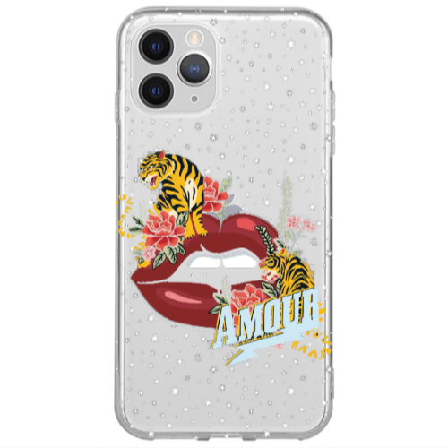 Apple iPhone 13 Pro Amour Transparent Silicone TPU Θήκη