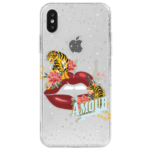 Apple iPhone Xs Max Amour Transparent Silicone TPU Θήκη