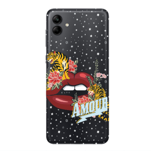 Samsung A04 Amour Transparent Silicone TPU Θήκη
